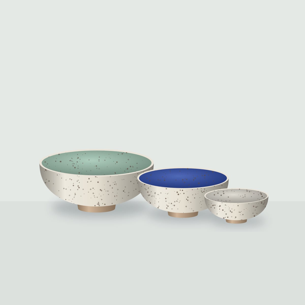 Nesting bowls, set of 3