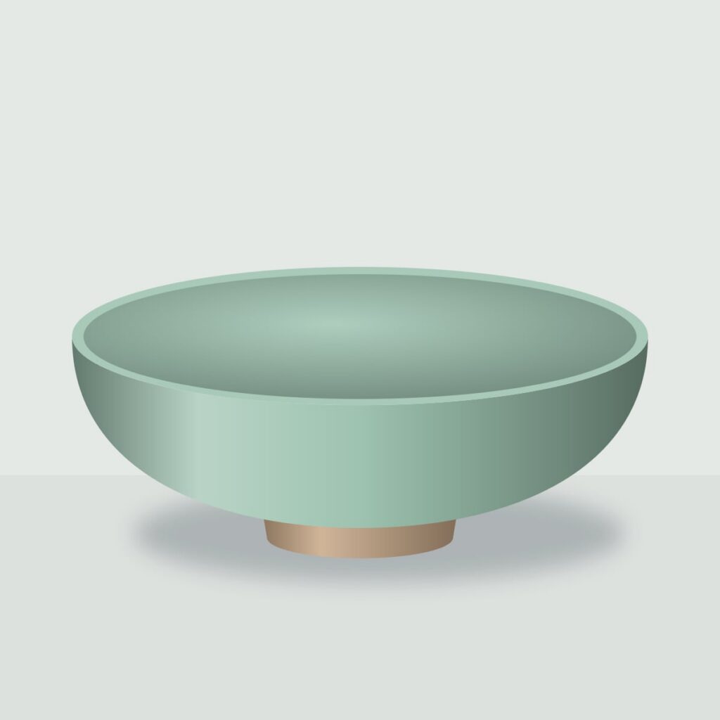 Celadon serving bowl